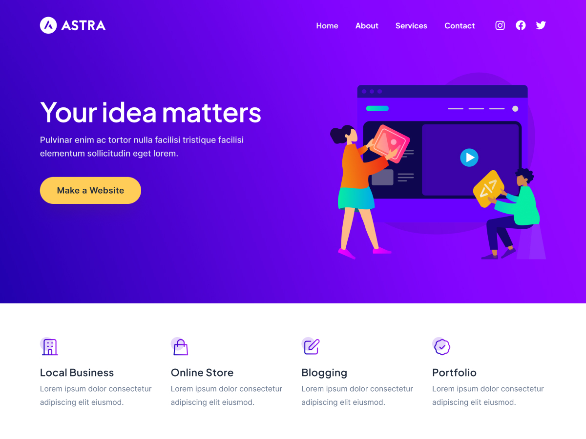 Astra - Screenshot 1
