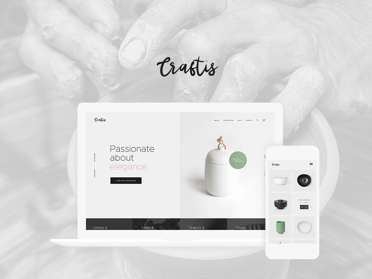 Craftis Child Theme - Screenshot 1
