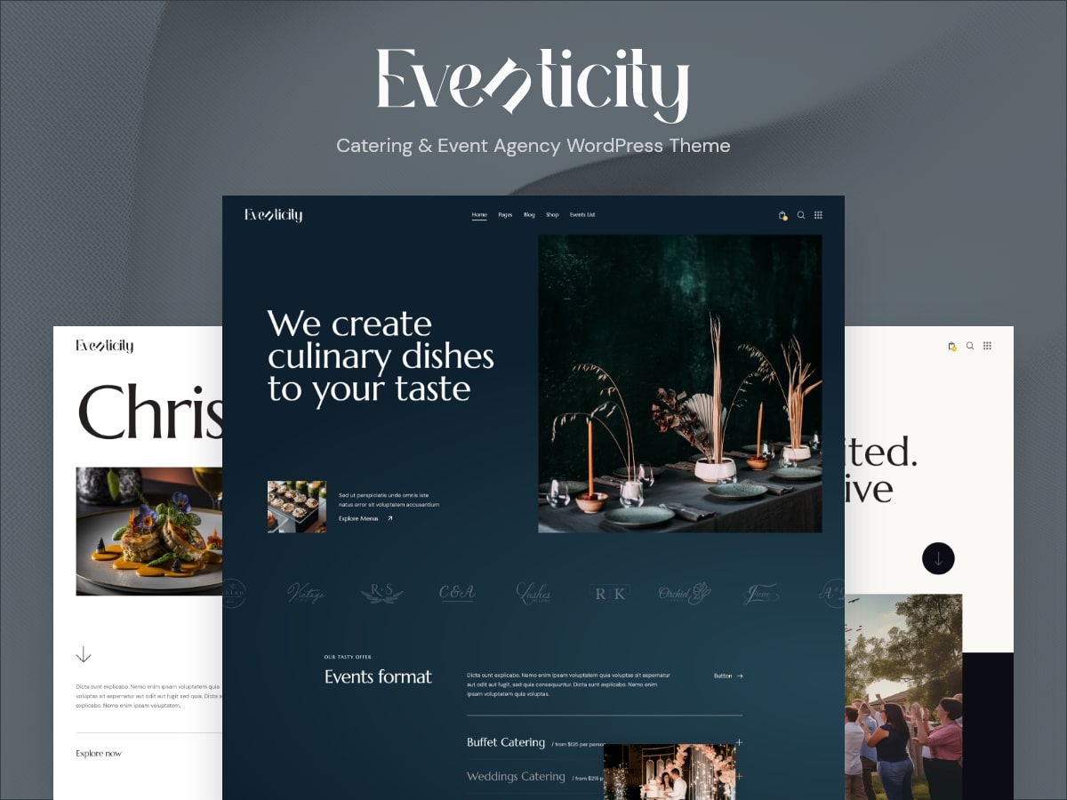 Eventicity Child Theme - Screenshot 1