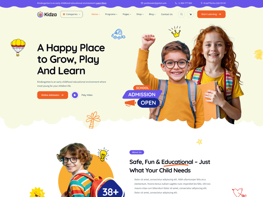 Kidza - Screenshot 1
