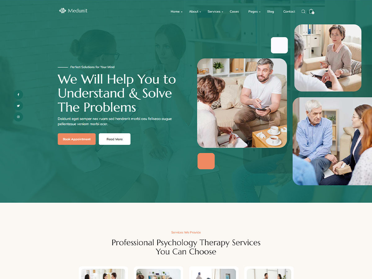 Medunit Theme - Screenshot 1