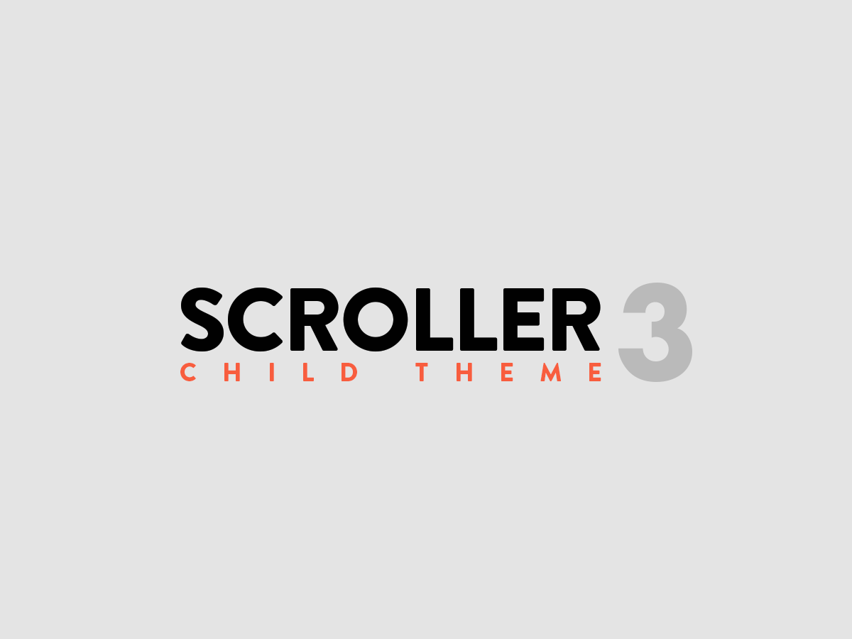 Scroller - Child theme - Screenshot 1